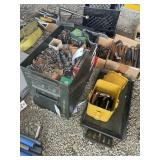 LARGE AMMO CAN WITH MISC RELOADING ITEMS, RELOADIN