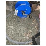COX REEL WITH STEEL CABLING
