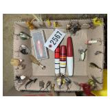 GROUP OF VINTAGE FISHING LURES