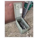 AMMO CAN WITH MISC 1/2 IN AND 3/4 IN RATCHETS, EXT