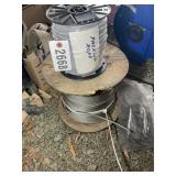 PARTIAL ROLL OF STEEL CABLING AND PACKING ROPE