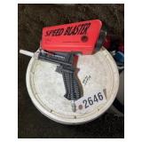 ZENDEX SPEED BLASTER WITH BLASTING MEDIA