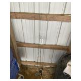 PAIR OF VINTAGE FISHING RODS AND REELS, SHAKESPEAR