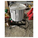 32 QT STEAMER POT WITH PROPANE BURNER