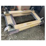 PAIR OF 4 WHEEL DOLLIES