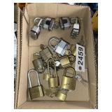 GROUP OF LOCKS WITH KEYS