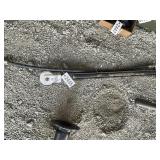 HYDRAULIC CYLINDER WITH ROLLER END APPROX 36 IN LO