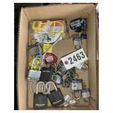 GROUP OF LOCKS AND PAD LOCKS