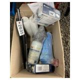 BOX WITH WATER FILTERS AND LEAK DETECTORS