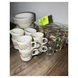 GROUP OF CORELLE BY CORNING DINNERWARE, APPROX 47