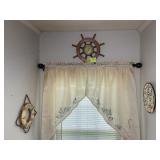 GROUP OF NAUTICAL THEMED DECORATIVE WALL HANGINGS,