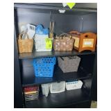 CONTENTS OF CABINET, BASKETS AND ORGANIZERS,