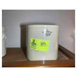 NO 1 CROCK, 8 IN DIAMETER X 7.5 IN TALL