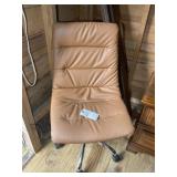 5 STAR BASE OFFICE CHAIR, UPHOLSTERED SEAT