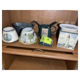 CONTENTS ON 4TH SHELF OF BARRISTER CABINET INCLUDI