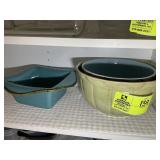 SECOND SHELF WITH CERAMIC STYLE MIXING BOWLS