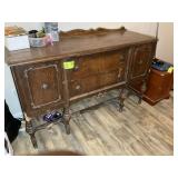 ANTIQUE BUFFETT, NEEDS REPAIR, SEE PICS. 60 IN X 2