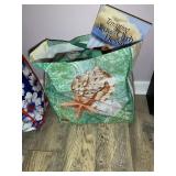 BAG WITH MISC BOOKS, VARIOUS TITLES AND AUTHORS