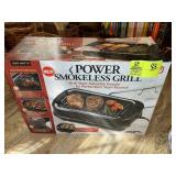POWER SMOKELESS GRILL, APPEARS NIB