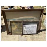 GROUP OF MISC ART WORK, EAST CAROLINA 18 IN X 14 I