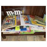 BOTTOM SHELF OF BOOK CASE, MISC KIDS BOOKS