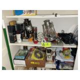 CONTENTS OF CLOSET INCLUDING, COMMAND STRIPS, FLAS