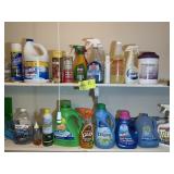CONTENTS ABOVE WASHER AND DRYER, MISC CLEANING PRO