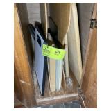 GROUP OF TRAYS AND CUTTING BOARDS