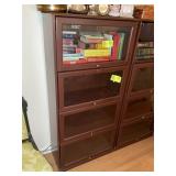 BARRISTER STYLE 4 DOOR CABINET, 29 IN X 13 IN X 60