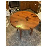 ROUND BREAKFAST TABLE, 32 IN DIAMETER X 30 IN TALL