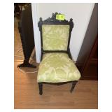 PAIR OF ANTIQUE VICTORIAN-STYLE PARLOR CHAIRS, 17
