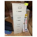 4 DRAWER FILE CABINET, TO BE REMOVED FROM ATTIC BY