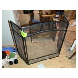 FIREPLACE SCREEN, 48 IN X 29 IN, LOCATED IN THE AT
