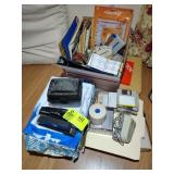 LARGE GROUP OF OFFICE SUPPLIES, FISKARS CUTTER, CO