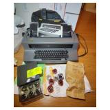 VINTAGE IBM NO 6705 CORRECTING SELECTRIC III TYPEW