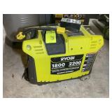 RYOBI 1899 W  PORTABLE GENERATOR, PULLS OVER