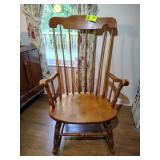 OVERSIZE WOODEN ROCKING CHAIR