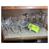 GROUP OF STEMMED GLASSWARE