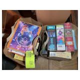 TWO BAGS OF MISC PUZZLES, LOCATED IN THE ATTIC OF