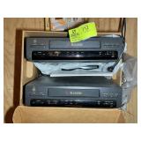 GROUP INCLUDING GE VHS PLAYERS VG4205, LOCATED IN