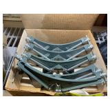 GROUP OF CORNER CLAMPS AND CLAMP ON VISE