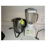 BLENDER AND ELECTRIC KETTLE