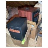 TWO EDENPURE PORTABLE ELECTRIC HEATERS, GEN 3 MODE