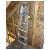 WERNER 6 FT ALUMINUM STEP LADDER, LOCATED IN THE A