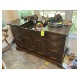 BENNINGTON PINE 4 DRAWER 4 DOOR WASH STAND, NO CON