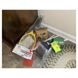 MISC GROUP INCLUDING FLY SWATTERS, OFF WIPES, ETC