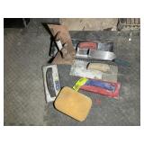 GROUP OF TILE TROWELS