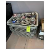 GROUP OF DISPOSABLE CHAFING PANS AND WIRE RACKS