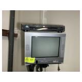 TOSHIBA 14 IN TV [TO BE REMOVED BY BUYER] AND SONY