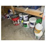 MISC GROUP OF ADHESIVES, CONCRETE SEALER, TILE SPA